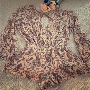 Cute Long sleeve Romper
